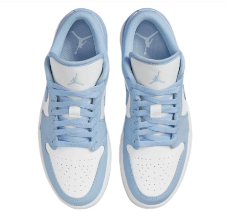 Air Jordan 1 Low Women's Sneakers - Ice Blue (DC0774-141)
