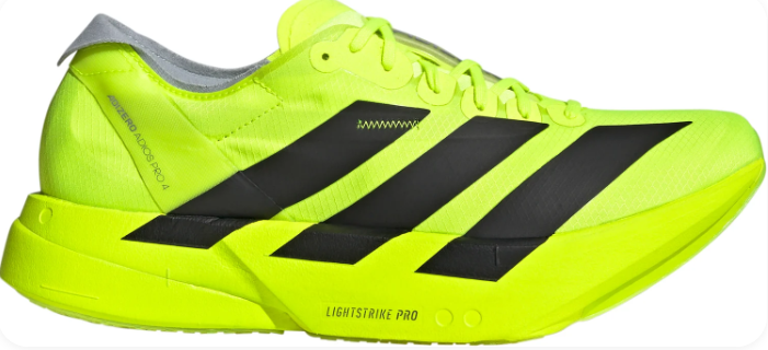 adidas Adizero Adios Pro 4 Men's Racing Shoes - Yellow (JP6623)