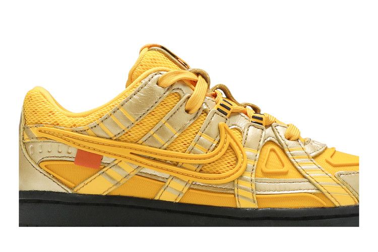 Nike Air Rubber Dunk Off-White University Gold (PS)