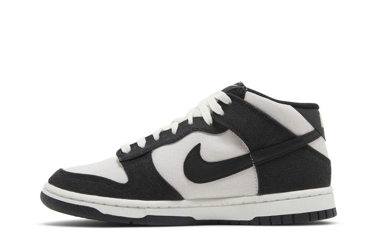 Nike Dunk Mid Canvas Panda