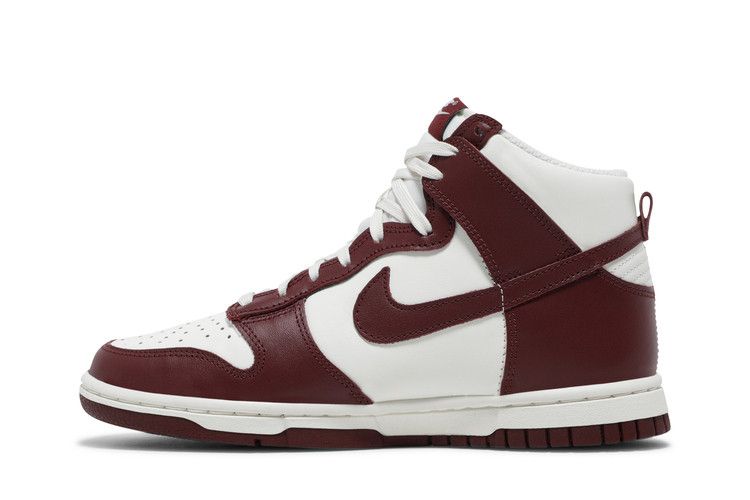 Nike Dunk High Sail Team Red (Women's)