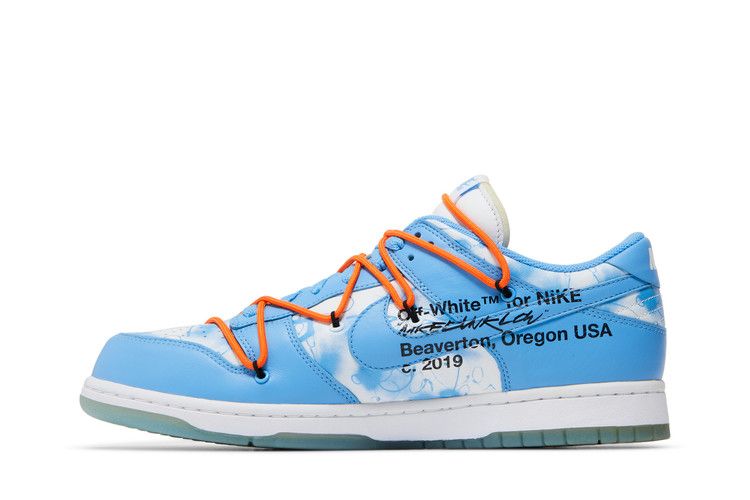 Nike Dunk Low Off-White Futura UNC