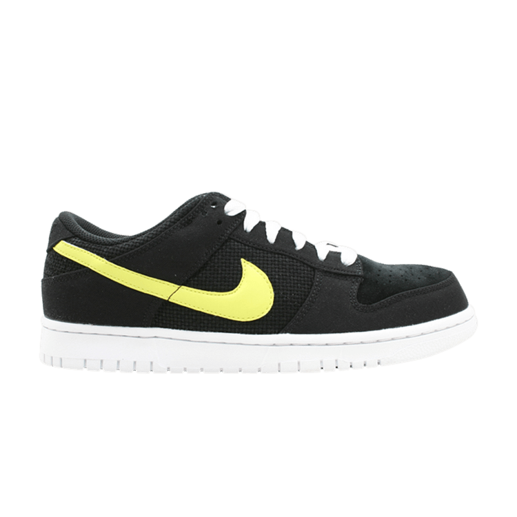 Nike Dunk Low Black Electrolime White