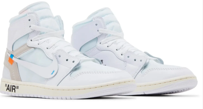 Air Jordan 1 Retro High Virgil Abloh 'Archive Alaska' (AA3834-100)