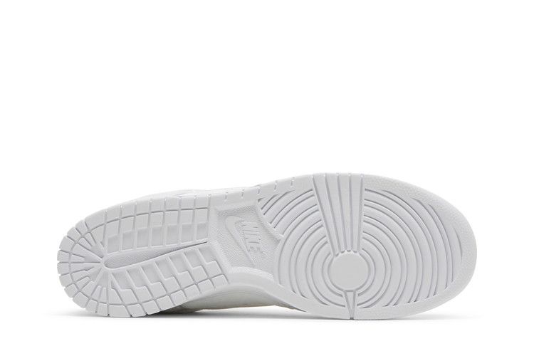 Nike Dunk Low Dover Street Market Triple White Velvet