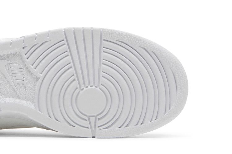 Nike Dunk Low Dover Street Market Triple White Velvet