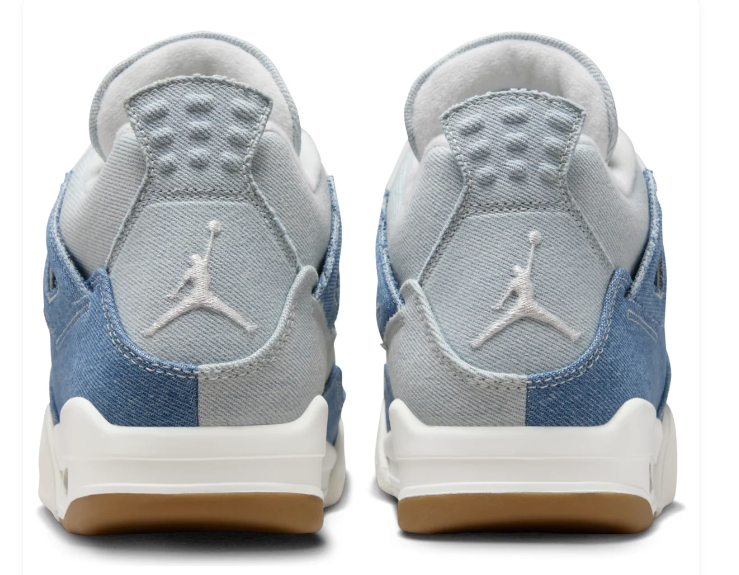 Women's Air Jordan 4 Retro TEX 'Worn Blue Denim' | IB6716-100