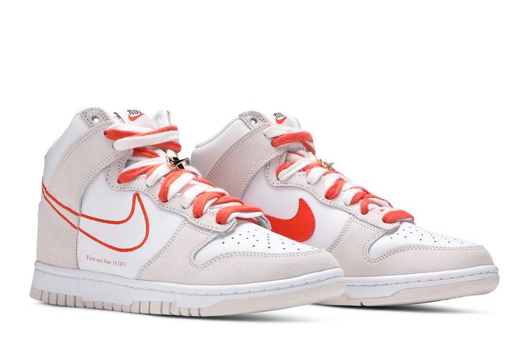 Nike Dunk High First Use White Sail Orange (Women's)