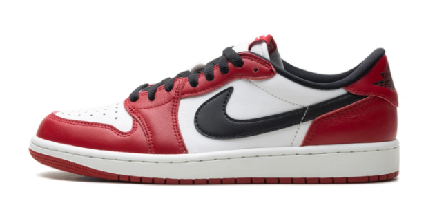 Air Jordan 1 Retro Low OG 'Chicago' Sneakers (2025) | HQ6998-600