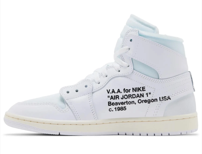 Air Jordan 1 Retro High Virgil Abloh 'Archive Alaska' (AA3834-100)