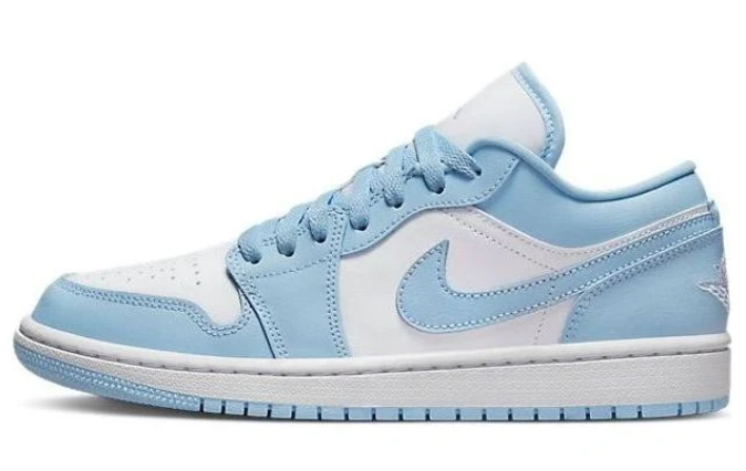 Air Jordan 1 Low Women's Sneakers - Ice Blue (DC0774-141)